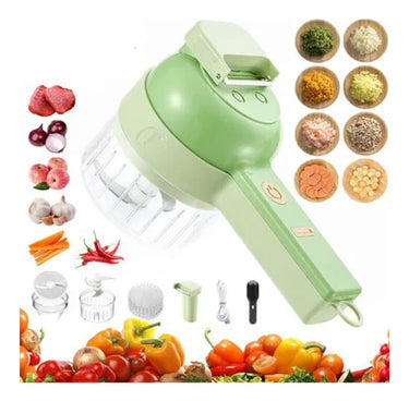 🔥 OFERTA POR TIEMPO LIMITADO: Mini Picadora Eléctrica de Mano – Práctica, Rápida y Recargable 🍴⚡